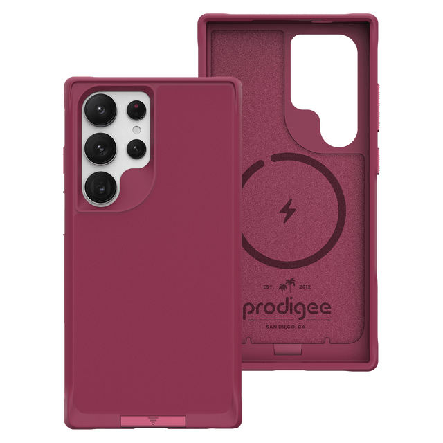 Prodigee - Balance Case For Samsung Galaxy S24 Ultra - Burgundy