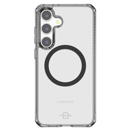 Itskins - Hybridr Clear Magsafe Case For Samsung Galaxy S25 Plus - Smoke