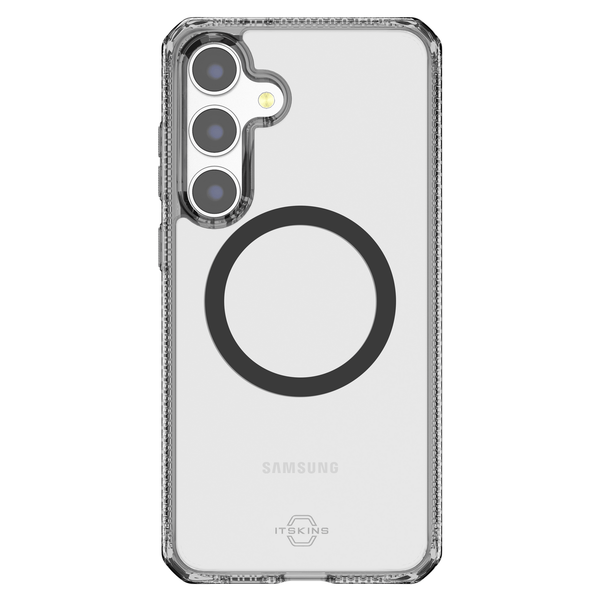 Itskins - Hybridr Clear Magsafe Case For Samsung Galaxy S25 - Smoke