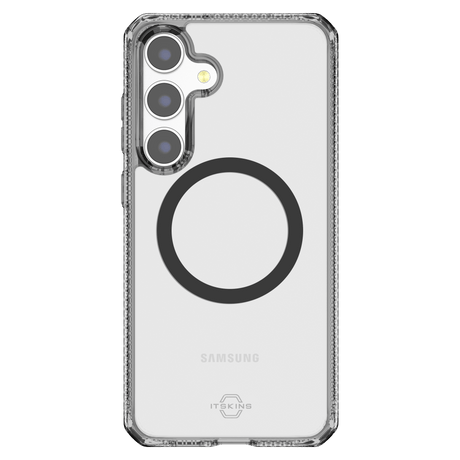 Itskins - Hybridr Clear Magsafe Case For Samsung Galaxy S25 - Smoke