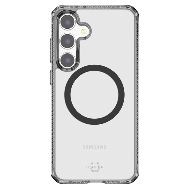 Itskins - Hybridr Clear Magsafe Case For Samsung Galaxy S25 - Smoke