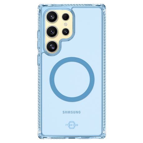 Itskins - Hybridr Vapor Magsafe Case For Samsung Galaxy S25 Ultra - Light Blue