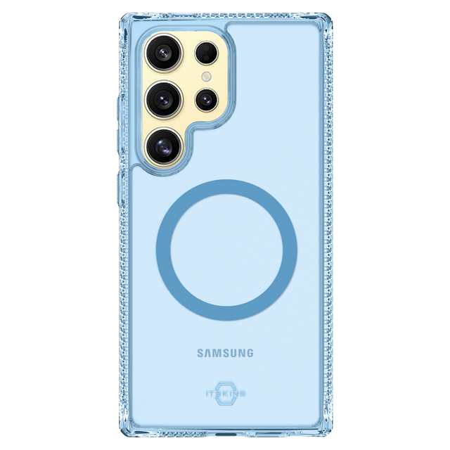 Itskins - Hybridr Vapor Magsafe Case For Samsung Galaxy S25 Ultra - Light Blue