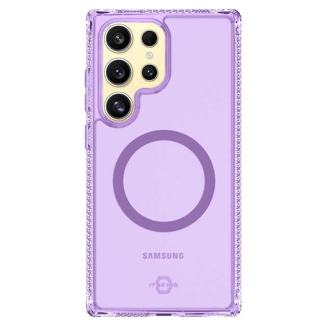 Itskins - Hybridr Vapor Magsafe Case For Samsung Galaxy S25 Ultra - Light Purple