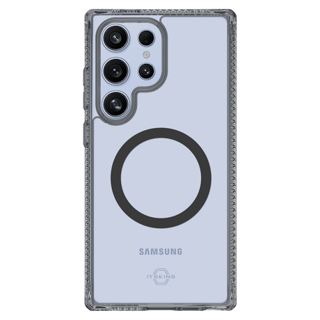 Itskins - Hybridr Clear Magsafe Case For Samsung Galaxy S25 Ultra - Smoke