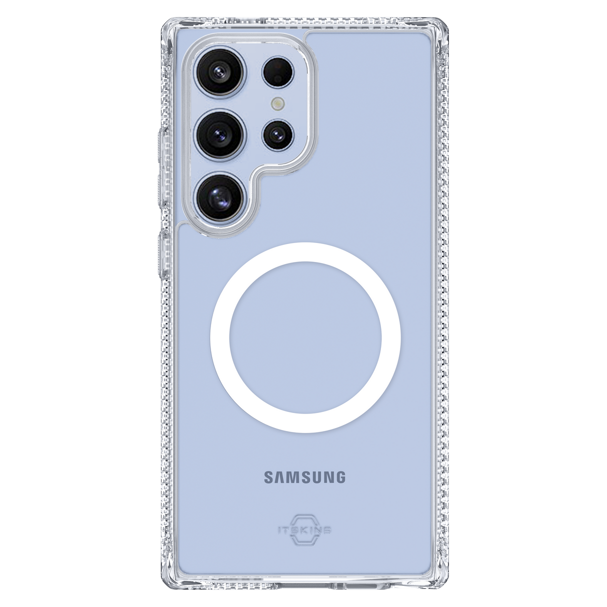 Itskins - Hybridr Clear Magsafe Case For Samsung Galaxy S25 Ultra - Transparent