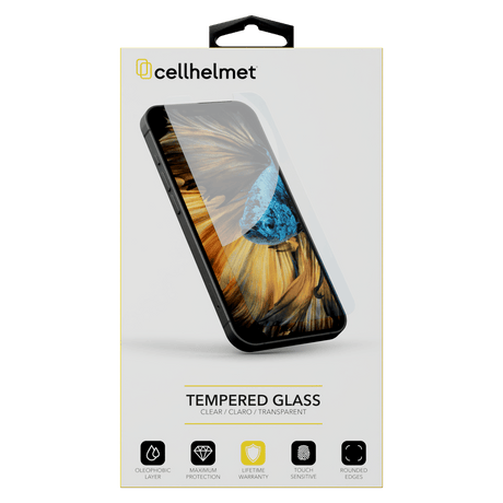 Cellhelmet - Tempered Glass Screen Protector For Motorola Moto G Play 2024 - Clear