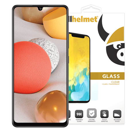 Cellhelmet - Tempered Glass Screen Protector For Samsung Galaxy A42 5g - Clear