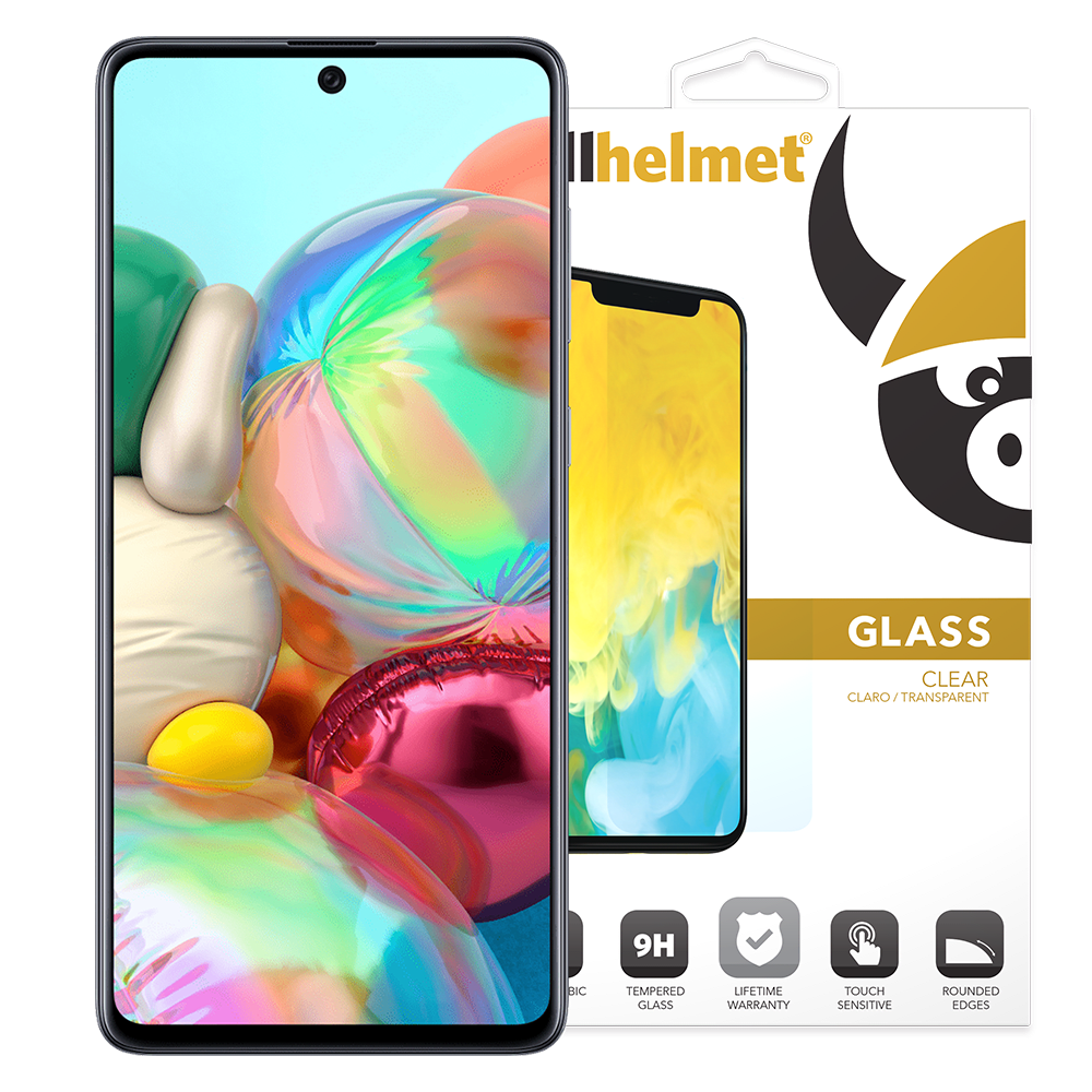 Cellhelmet - Tempered Glass Screen Protector For Samsung Galaxy A71 5g - Clear