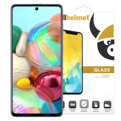 Cellhelmet - Tempered Glass Screen Protector For Samsung Galaxy A71 5g - Clear