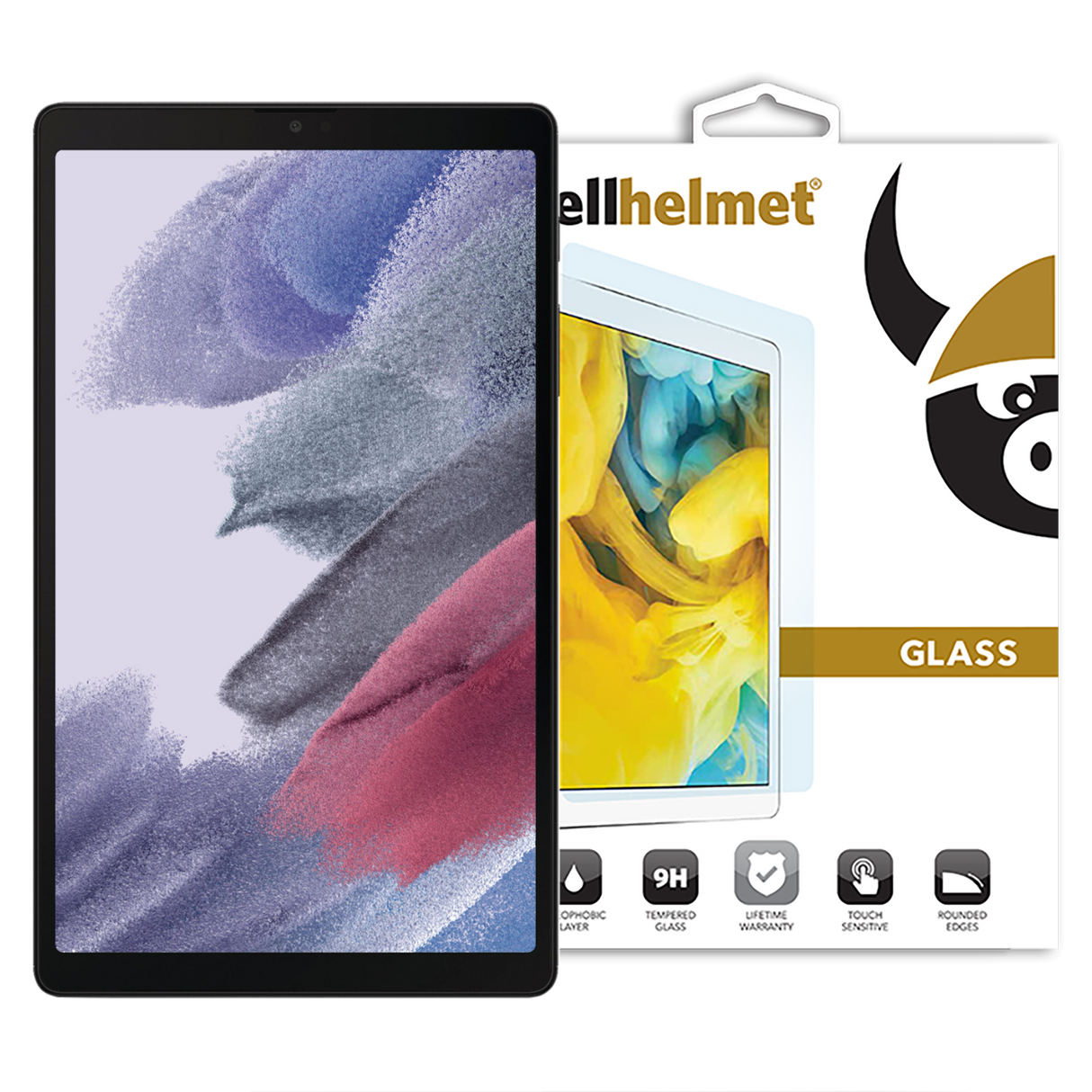 Cellhelmet - Tempered Glass Screen Protector For Samsung Galaxy Tab A7 Lite - Clear