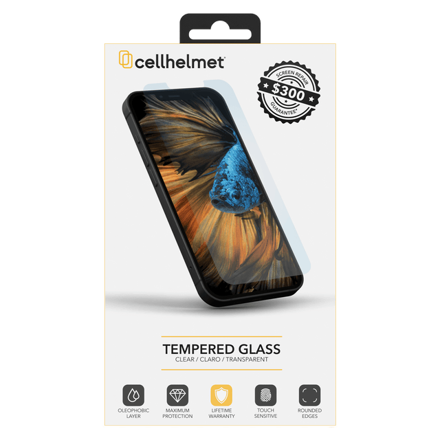 Cellhelmet - Tempered Glass 300 Guarantee Screen Protector For Apple Iphone 15 Plus - Clear