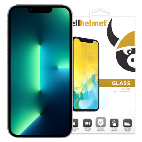 Cellhelmet - Tempered Glass Screen Protector For Apple Iphone 14 Plus  /  13 Pro Max - Clear