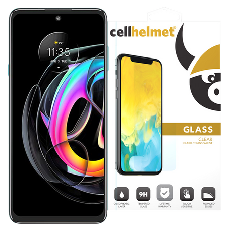 Cellhelmet - Tempered Glass Screen Protector For Motorola Moto G Pure - Clear