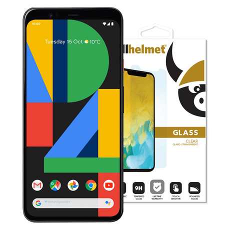 Cellhelmet - Tempered Glass Screen Protector For Google Pixel 4xl - Clear