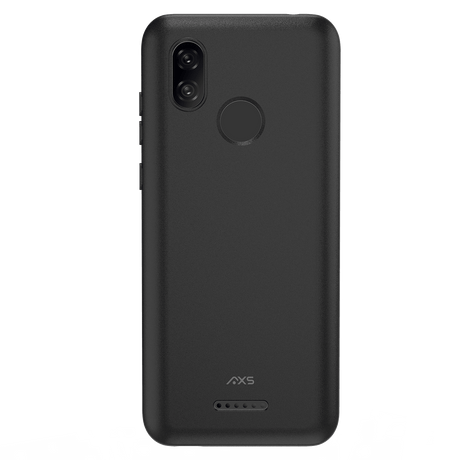 Axs - Tpu Case And Armorglass Screen Protector For Hot Pepper Chilaca Plus 4g - Black