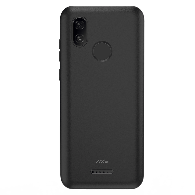 Axs - Tpu Case And Armorglass Screen Protector For Hot Pepper Chilaca Plus 4g - Black