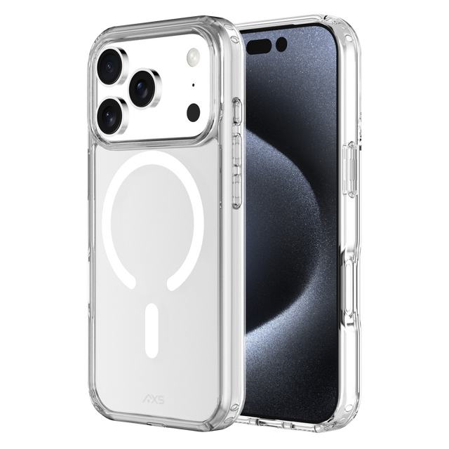 AXS Ultra Clear MagSafe Case for Apple iPhone 17 Pro - Transparent Protective Cover