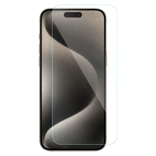 Gadget Guard -  10 Pack Bulk Glass Screen Protector Must Order In Multiples Of 10 For Apple Iphone 15 Pro Max - Clear