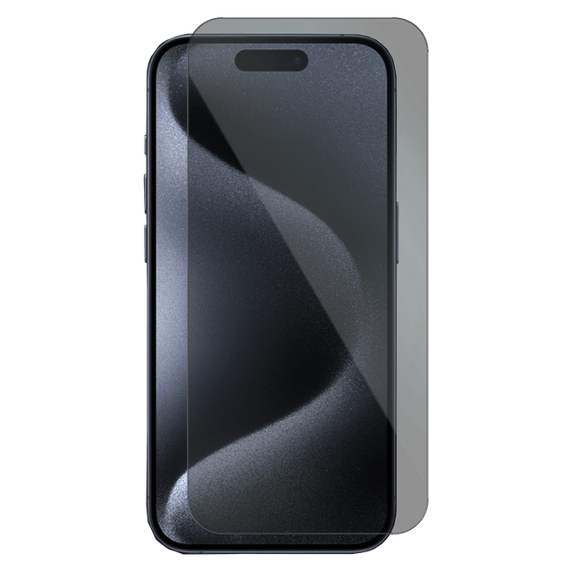 Gadget Guard -  4 Way Privacy Glass Screen Protector For Apple Iphone 15 Pro - Clear
