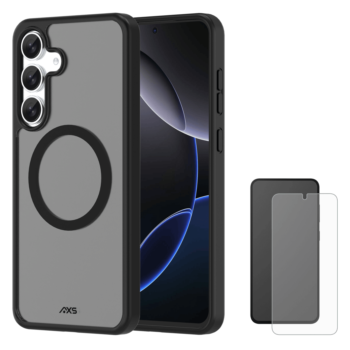 AXS ProShield MagSafe Case with ArmorGlass Pack for Samsung Galaxy S25 FE - Smoke