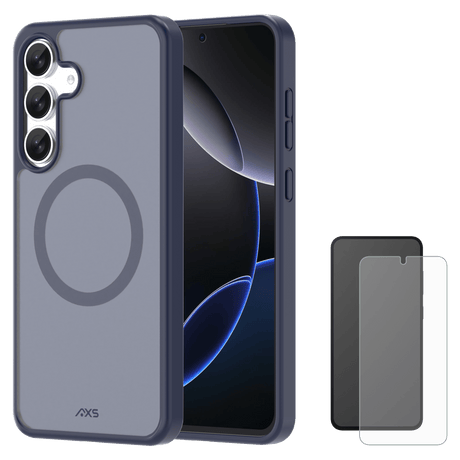 AXS Proshield MagSafe Case with ArmorGlass Pack for Samsung Galaxy S25 FE - Blue