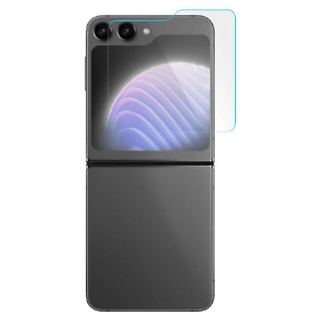 Gadget Guard -  Plus 150 Guarantee Glass Screen Protector For Samsung Galaxy Z Flip5   /   Galaxy Z Flip6  /  Flip Fe 2025 - Clear