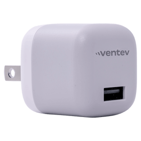 Ventev 12W USB-A Wall Charger with USB-A to Apple Lightning Cable - Gray