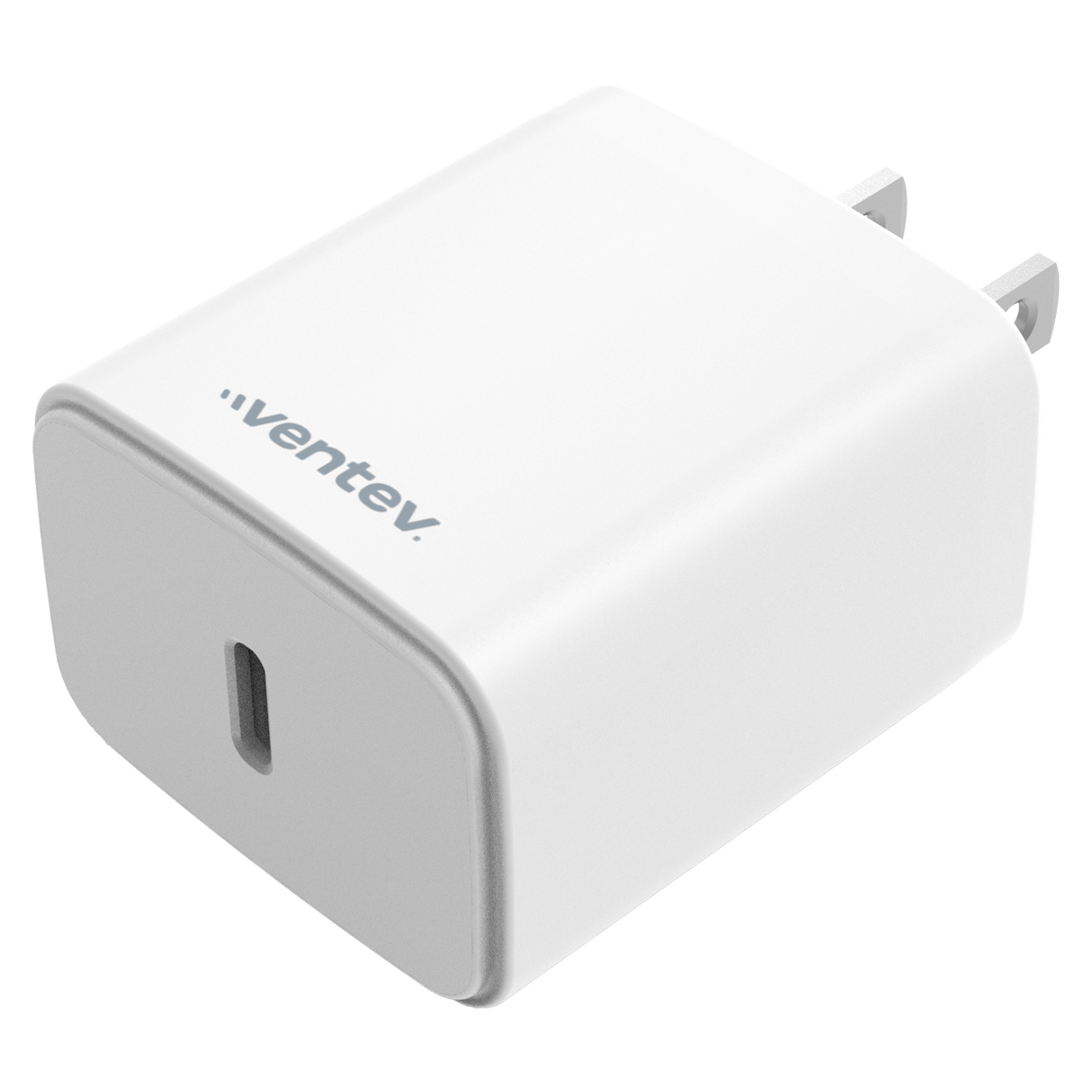 Ventev Ultrafast 20W Power Delivery USB-C Wall Charger - White