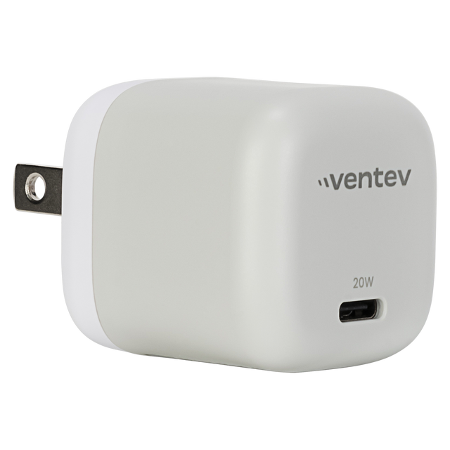 Ventev - 20w Ultrafast Usb C Universal Mini Wall Charger - Gray