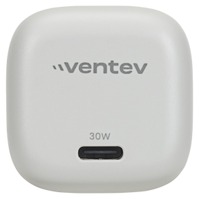 Ventev 30W Ultrafast USB-C Universal GaN Mini Wall Charger - Gray