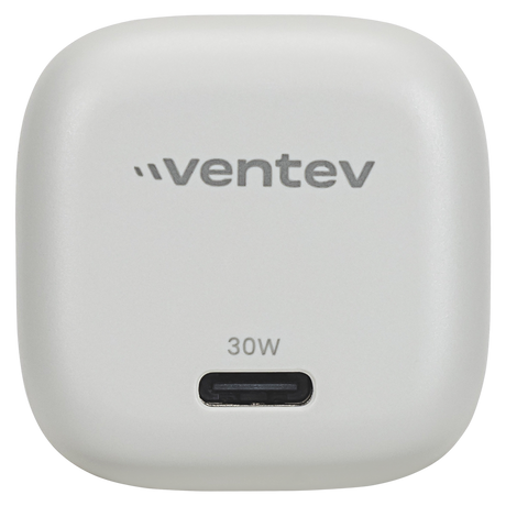 Ventev 30W Ultrafast USB-C Universal GaN Mini Wall Charger - Gray