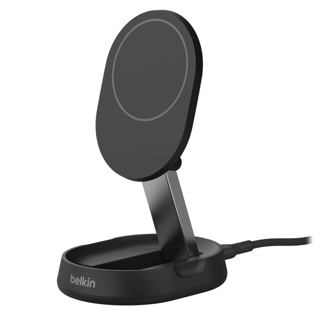 Belkin - Boost Charge Pro Convertible Magnetic Wireless Charging Stand With Qi2 15w - Black