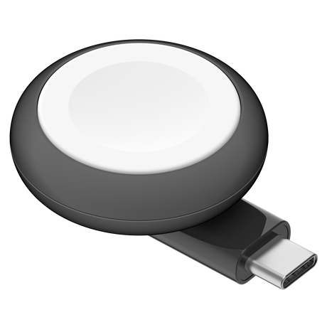 Belkin - Boostcharge Portable Usb C Apple Watch Charger - Black