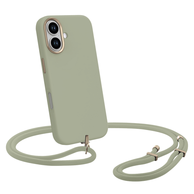 Prodigee - Valley Magsafe Case For Apple Iphone 16 - Sage And Strap