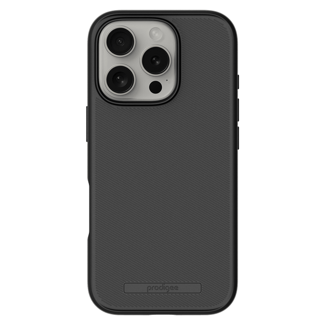 Prodigee - Solid Magsafe Case For Apple Iphone 16 Pro Max - Black