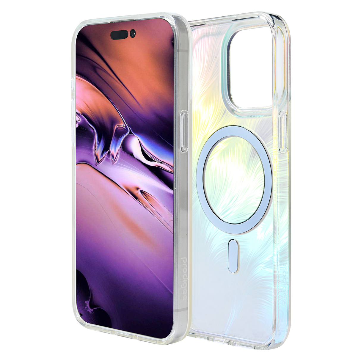 Prodigee - Pompas Magsafe Case For Apple Iphone 16 Pro Max - Ice