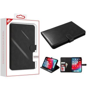 Apple Ipad Pro 11 (2018) - Mybat Myjacket Element Series Wallet Tablet Case - Black