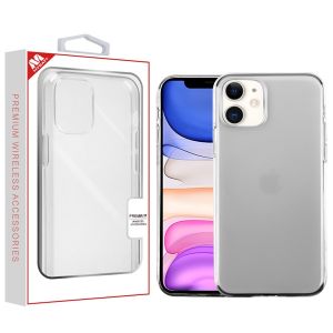 Apple Iphone 11 - Mybat Candy Skin Glossy Hybrid Cover - Clear