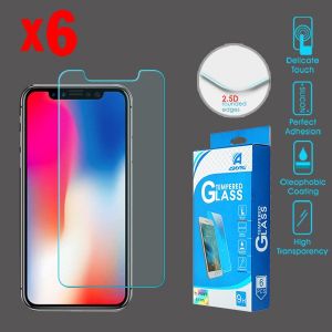 Apple Iphone 11 / Xr - Asmyna 6-Pack Tempered Glass Screen Protector - Clear