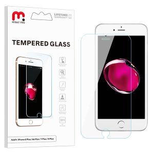 Apple Iphone 6 Plus / 6s Plus / 7 Plus / 8 Plus - Mybat Pro Tempered Glass Screen Protector 2.5d - Clear