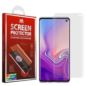 Samsung Galaxy S10 - Mybat Screen Protectors W/ Curved Coverage - Clear