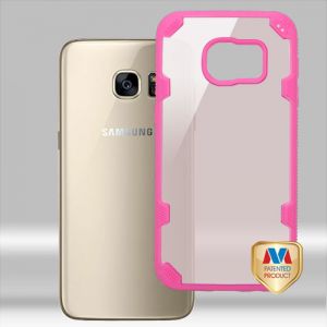 Samsung Galaxy S7 - Mybat Challenger Freestyle Hybrid Cover - Rose Gold / Hot Pink