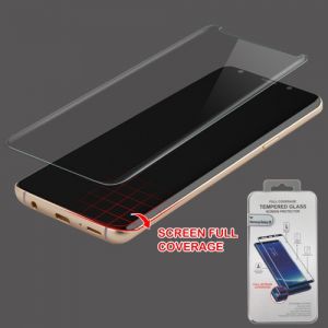 Samsung Galaxy S9 - Full Coverage Tempered Glass Screen Protector - Transparent