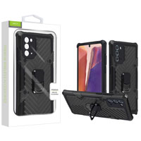 Airium Hybrid Case (with Ring Stand) for Samsung Galaxy Note 20 - Black