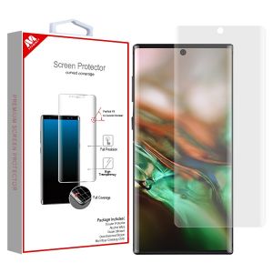 Samsung Galaxy Note 10 - Mybat Screen Protector W/ Curved Coverage - Clear