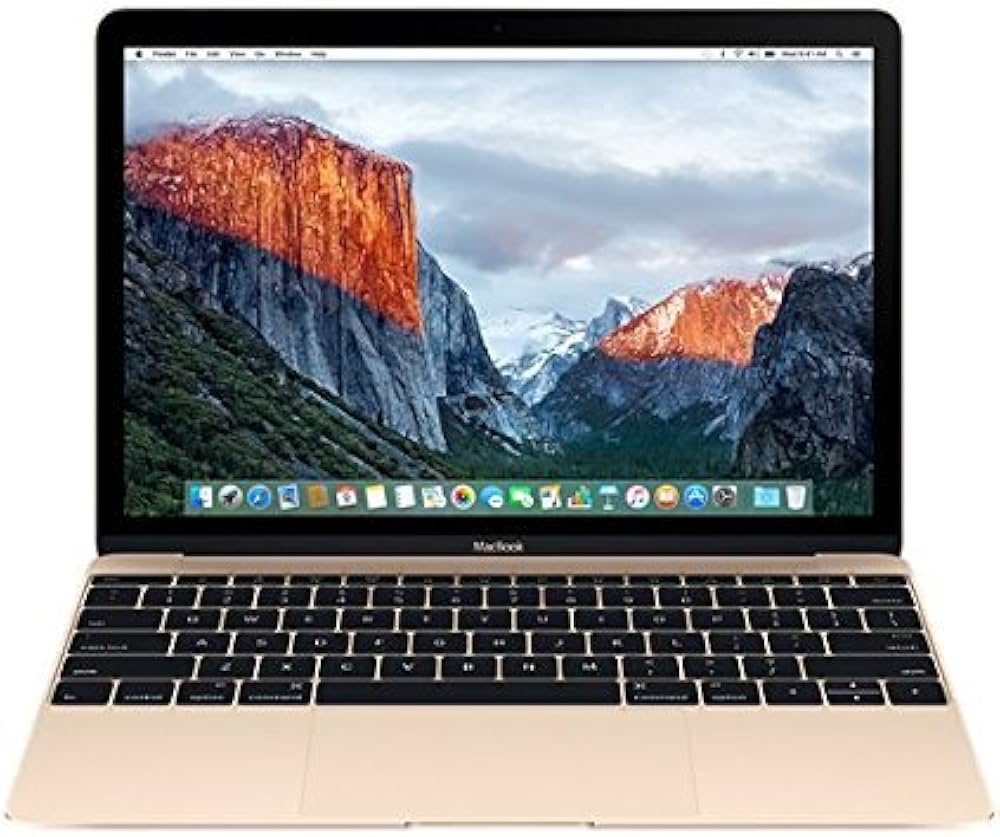 Apple MacBook 12inch Retina, Mid 2017- 2304 x 1440 Core M - 8 GB RAM - 256 GB SSD