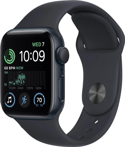 Apple Watch SE (2nd Gen) GPS 40mm Fitness & Sleep Tracker, Crash Detection, Heart Rate Monitor (2022)