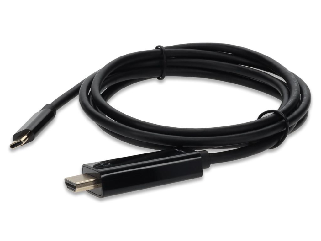 AddOn adapter cable - HDMI / USB - 6 ft