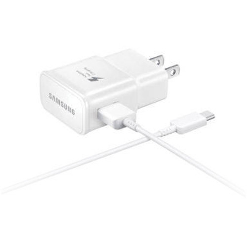 Samsung Fast Charge Type C  Charger (Head & Data Cable) - White